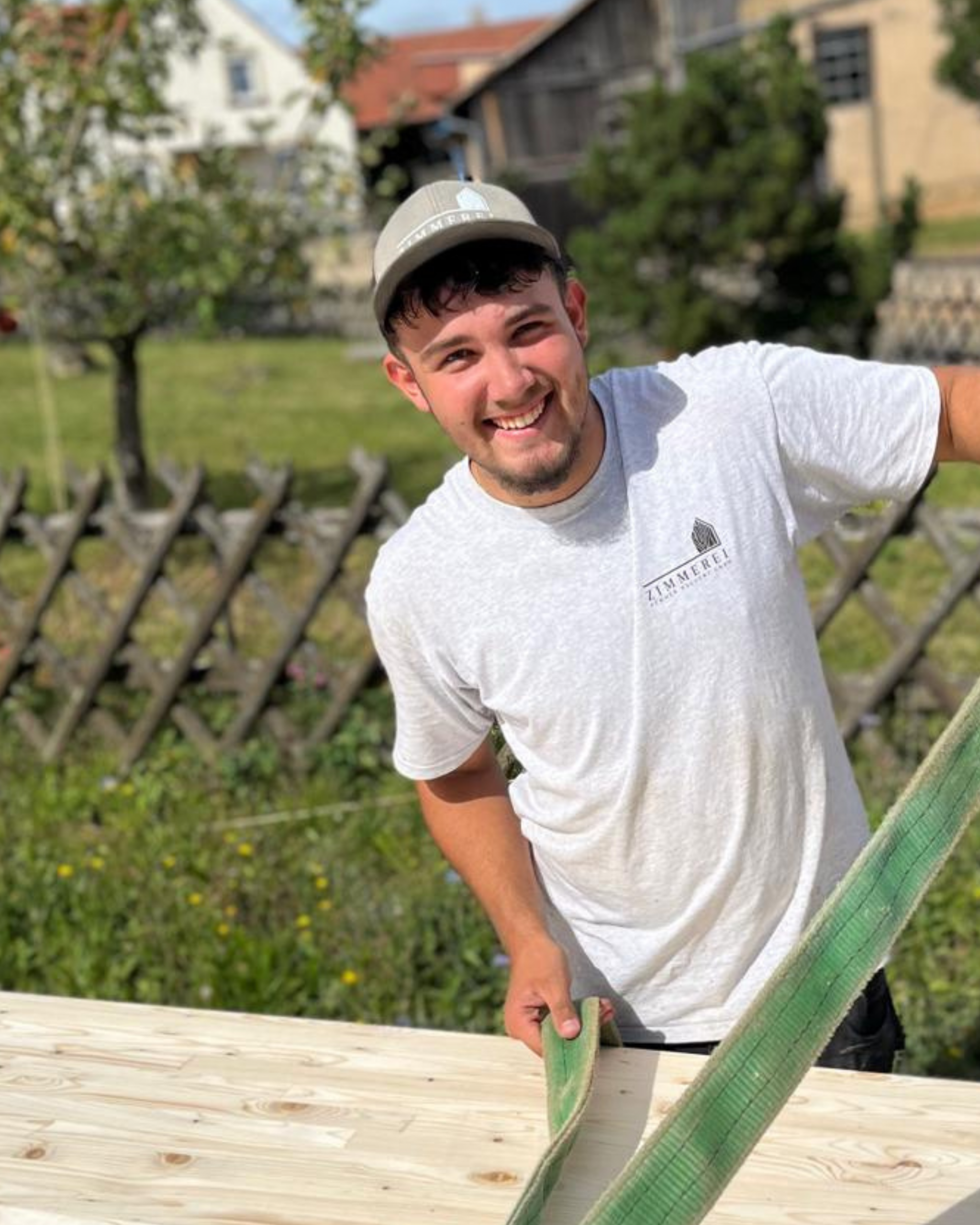 Zimmerei-Azubi aus Bütthard